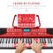 Best Choice Products 61-Key Beginners Complete Electronic Keyboard Piano Set w/ LCD Screen, Lighted Keys